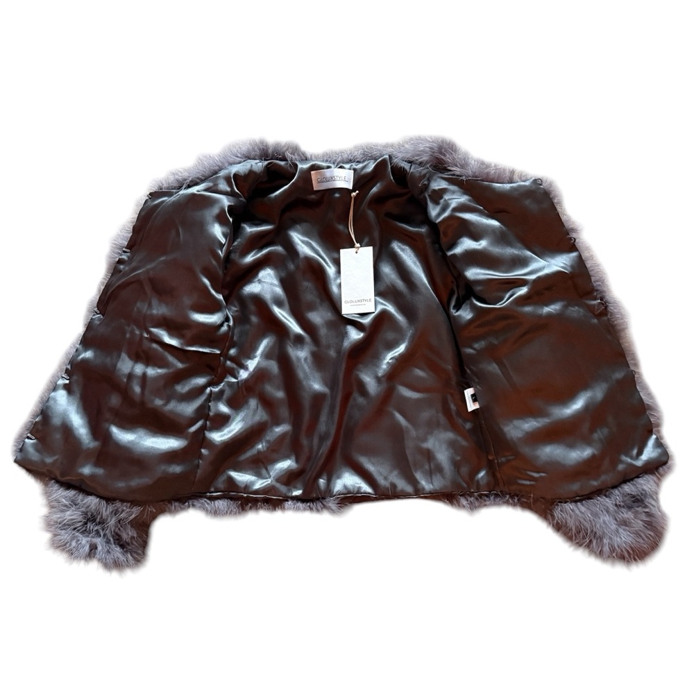 Ostrich Feather Jacket - Picture 4 of 6